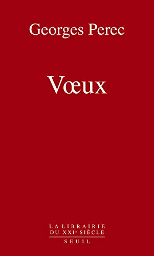 Stock image for Voeux for sale by More Than Words