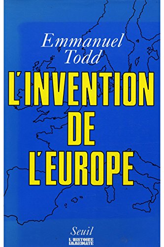 9782020115728: L'Invention de l'Europe (L''Histoire immdiate)