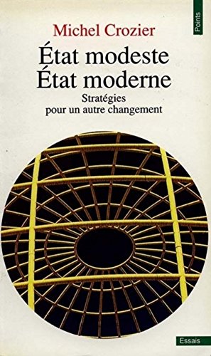 9782020123969: Etat modeste, Etat moderne