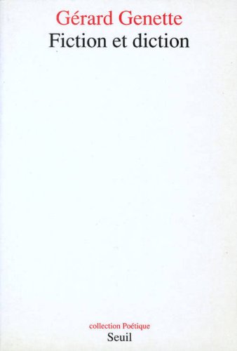 Imagen de archivo de Fiction et diction a la venta por medimops