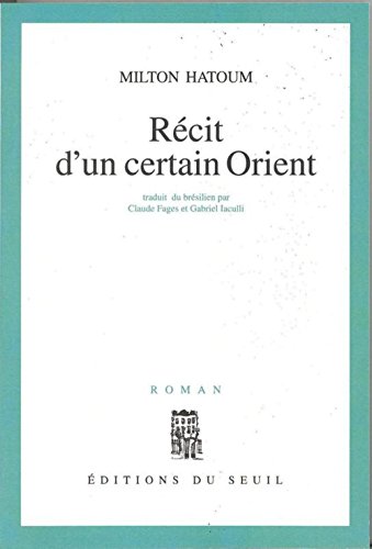 Stock image for Rcit D'un Certain Orient for sale by RECYCLIVRE