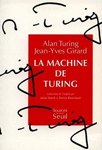 Stock image for La Machine De Turing for sale by RECYCLIVRE