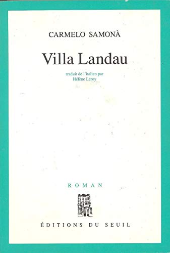 Beispielbild fr Villa Landau zum Verkauf von medimops