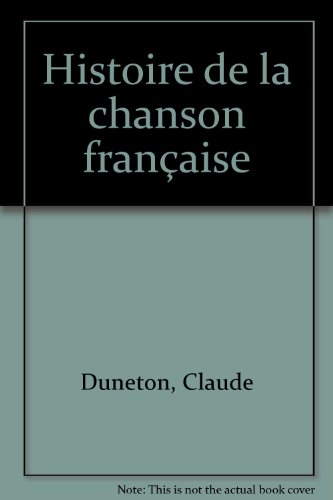 Histoire de la chanson française