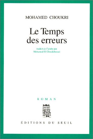 Stock image for Le Temps des erreurs for sale by medimops