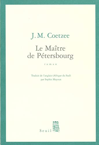 Imagen de archivo de Le Matre de Ptersbourg a la venta por Ammareal