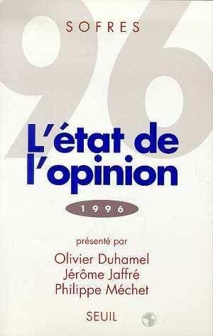 9782020217293: L'Etat de l'opinion (1996)