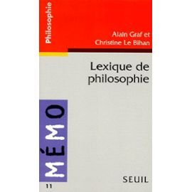9782020228992: Lexique de philosophie