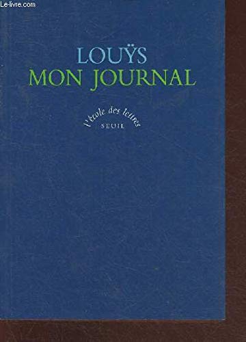 mon journal (9782020229197) by Louys Pierre