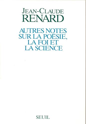 Imagen de archivo de Autres Notes sur la Poesie, la Foi et la Science (French Edition) a la venta por Zubal-Books, Since 1961