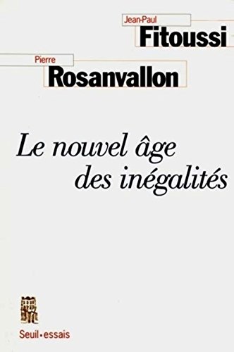Stock image for Le nouvel ge des ingalits. Collection : Seuil-essais for sale by AUSONE
