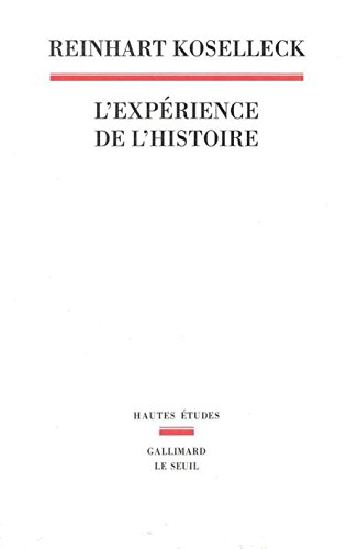 Stock image for L'exprience de l'histoire for sale by medimops