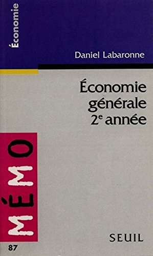 Stock image for conomie gnrale, 2e anne for sale by LeLivreVert