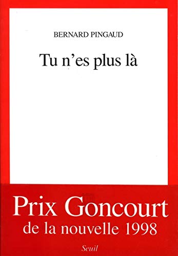 Beispielbild fr Tu n'es plus la (French Edition) zum Verkauf von Ergodebooks