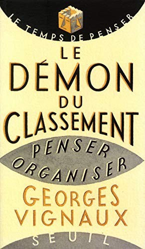 Stock image for Le dmon du classement for sale by Chapitre.com : livres et presse ancienne