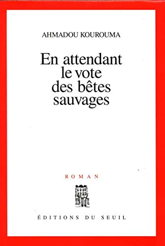 Stock image for En attendant le vote des b�tes sauvages for sale by The Maryland Book Bank
