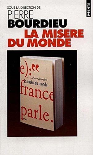 9782020334167: La Misre du monde