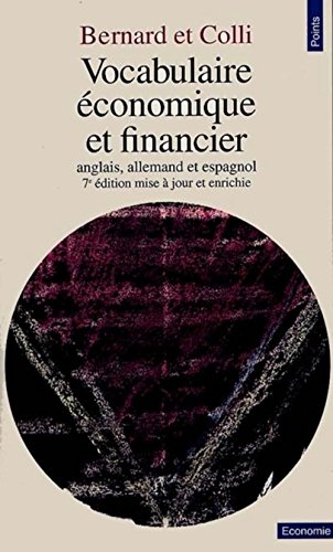 Stock image for Vocabulaire economique et financier for sale by medimops