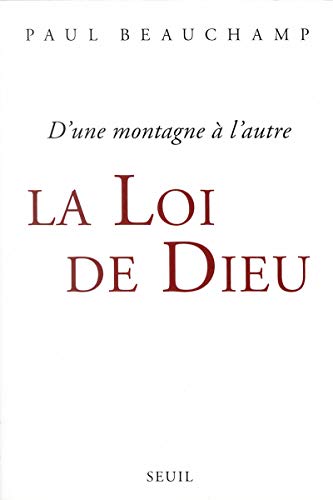Beispielbild fr Loi de dieu (la) zum Verkauf von medimops