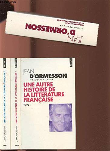 9782020381239: Une autre histoire de la littrature franaise: Coffret en 2 volumes