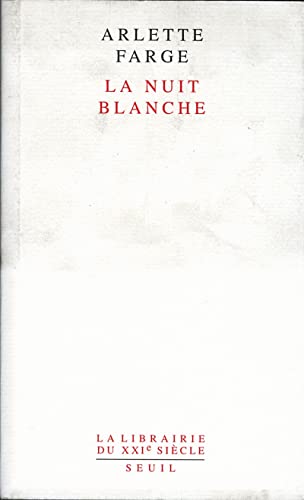 Imagen de archivo de La Nuit blanche a la venta por Frederic Delbos
