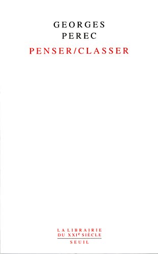 Stock image for Penser, Classer for sale by RECYCLIVRE