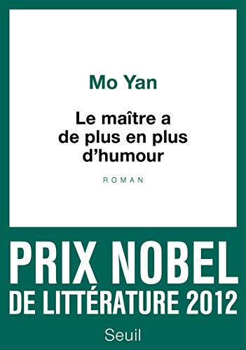 9782020787703: Le Matre a de plus en plus d'humour (Cadre vert)