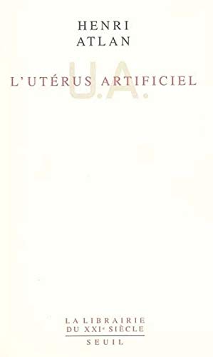 Beispielbild fr L'Utrus artificiel zum Verkauf von medimops