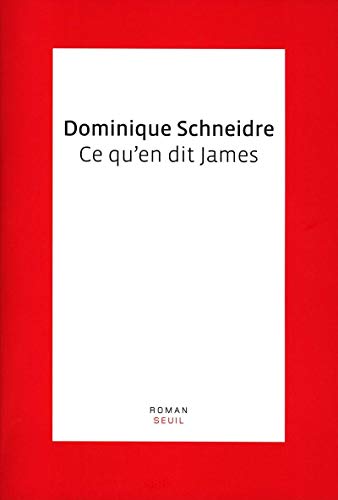 9782020896290: Ce qu'en dit James (Cadre rouge)