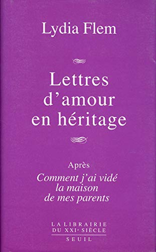 9782020909013: Lettres d'amour en hritage (La Librairie du XXIe sicle)