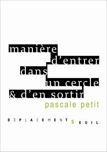 Beispielbild fr Manire d'entrer dans un cercle & d'en sortir zum Verkauf von Ammareal