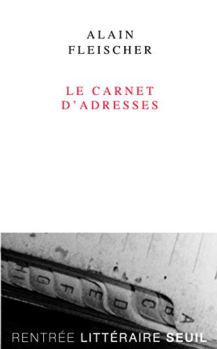 Beispielbild fr Le Carnet d'adresses Fleischer, Alain zum Verkauf von LIVREAUTRESORSAS