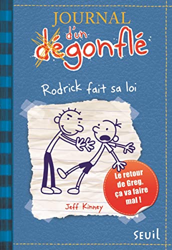 Beispielbild fr Journal d'un dgonfl, Tome 2 : Rodrick fait sa loi zum Verkauf von medimops