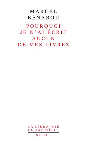 Beispielbild fr Pourquoi Je N'ai crit Aucun De Mes Livres zum Verkauf von RECYCLIVRE