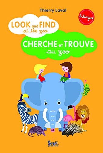 9782021039511: Look and find at the zoo. Cherche et trouve au zoo