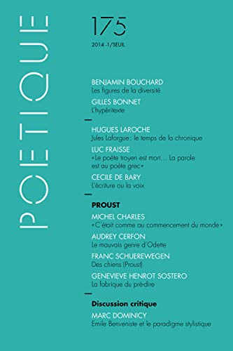 9782021153828: Potique, n175 (Revue Potique)