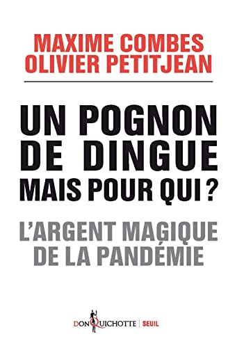 Immagine dell'editore per Un pognon de dingue mais pour qui ?: L'argent magique de la pandmie venduto da Solibri
