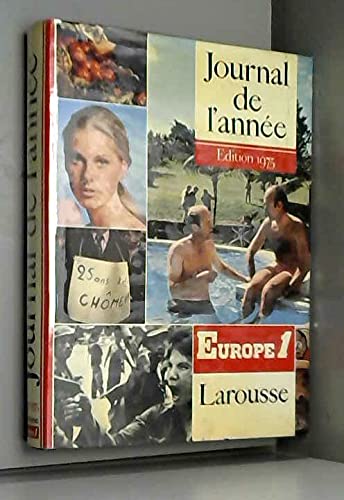 JOURNAL DE L'ANNEE ; EDITION 1975