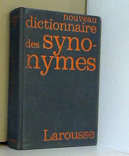 9782030202319: Nouveau Dictionnaire Des Synonymes