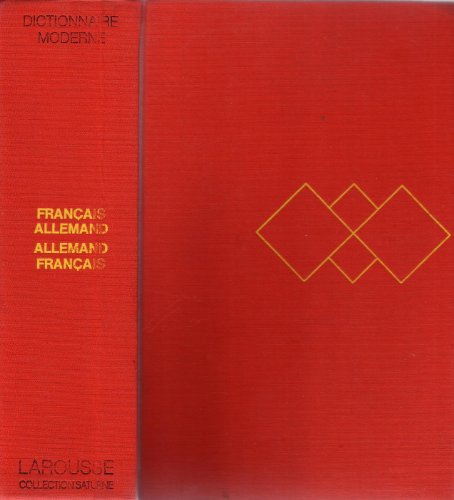 Dictionnaire Moderne: Francais-Allemand