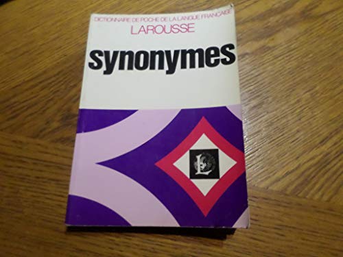 Stock image for Nouveau Dictionnaire Des Synonymes (French Edition) for sale by Wonder Book