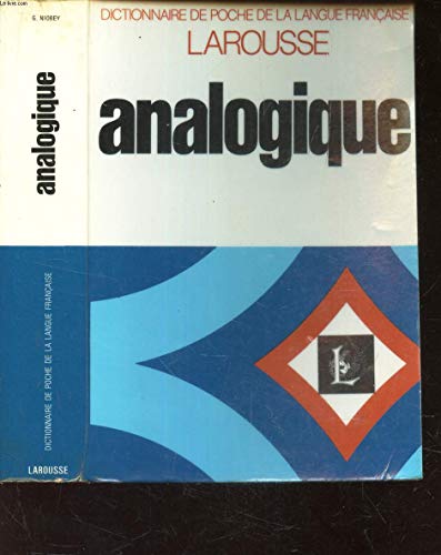 Beispielbild fr Nouveau dictionnaire analogique (Dictionnaire de poche de la langue francaise) (French Edition) zum Verkauf von Better World Books