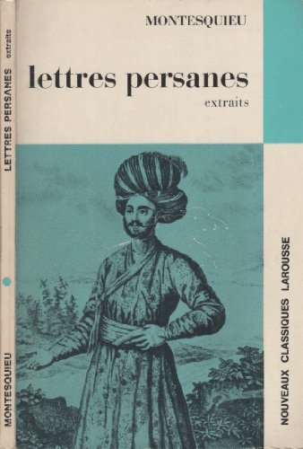 Beispielbild fr Lettres Persanes (Extraits) zum Verkauf von medimops