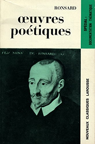 Beispielbild fr Oeuvres Poetiques zum Verkauf von Ammareal