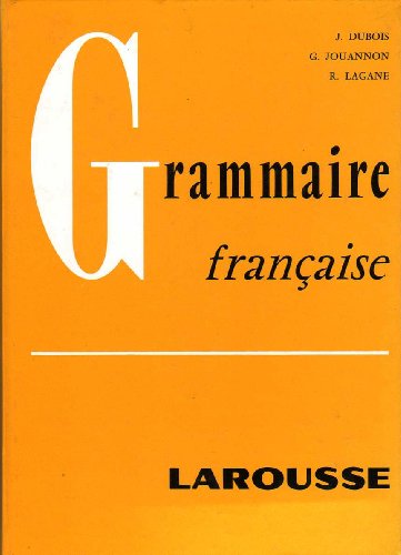 9782030403525: Grammaire Francaise