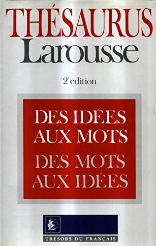 Beispielbild fr Thesaurus Larousse zum Verkauf von WorldofBooks