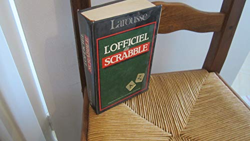 Beispielbild fr L'Officiel du Scrabble : Le compagnon des jeux de lettres zum Verkauf von medimops