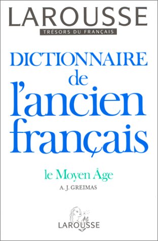 Beispielbild fr Dictionnaire De L'Ancien Francais zum Verkauf von ThriftBooks-Dallas