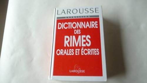 Stock image for Dictionnaire des rimes orales et crites for sale by medimops