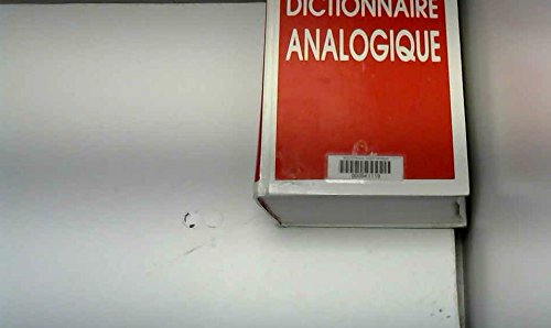 Stock image for Dictionnaire analogique for sale by Chapitre.com : livres et presse ancienne